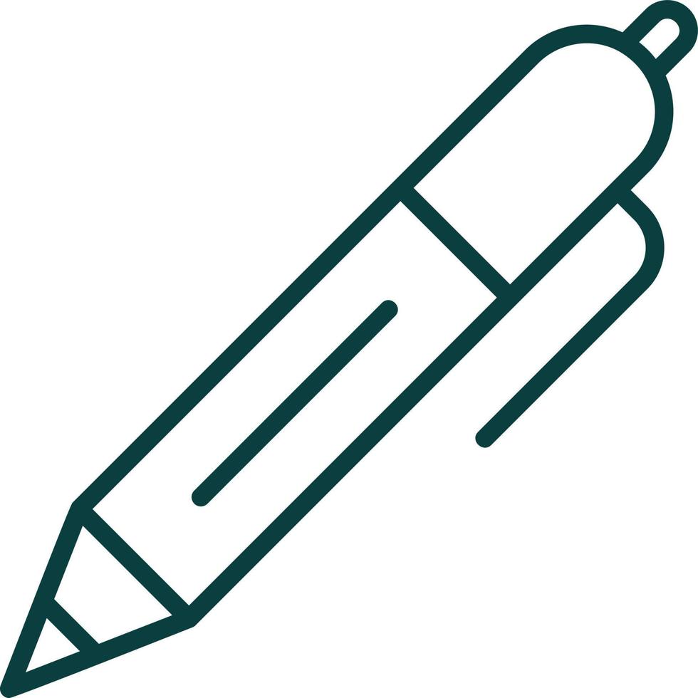 Pen Vector Icon Design