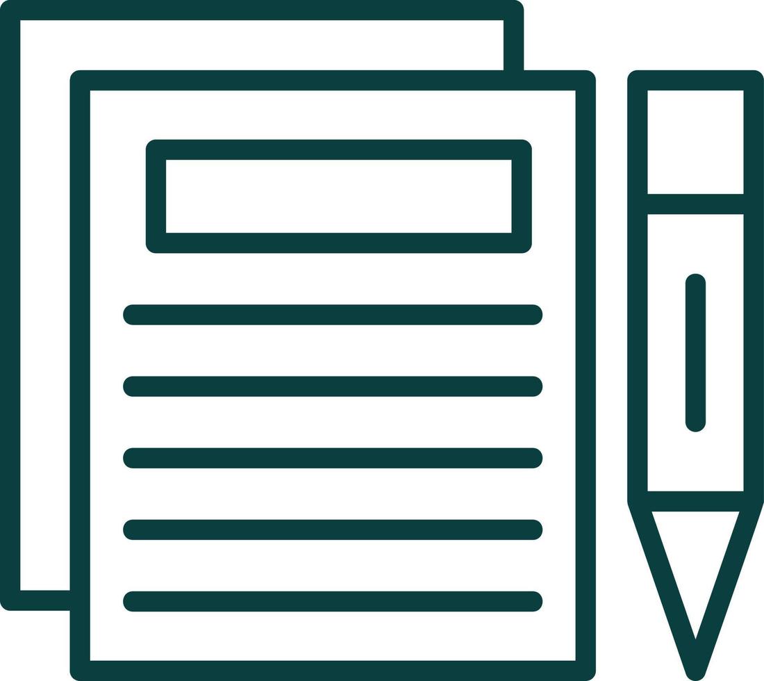 Notes Vector Icon Design