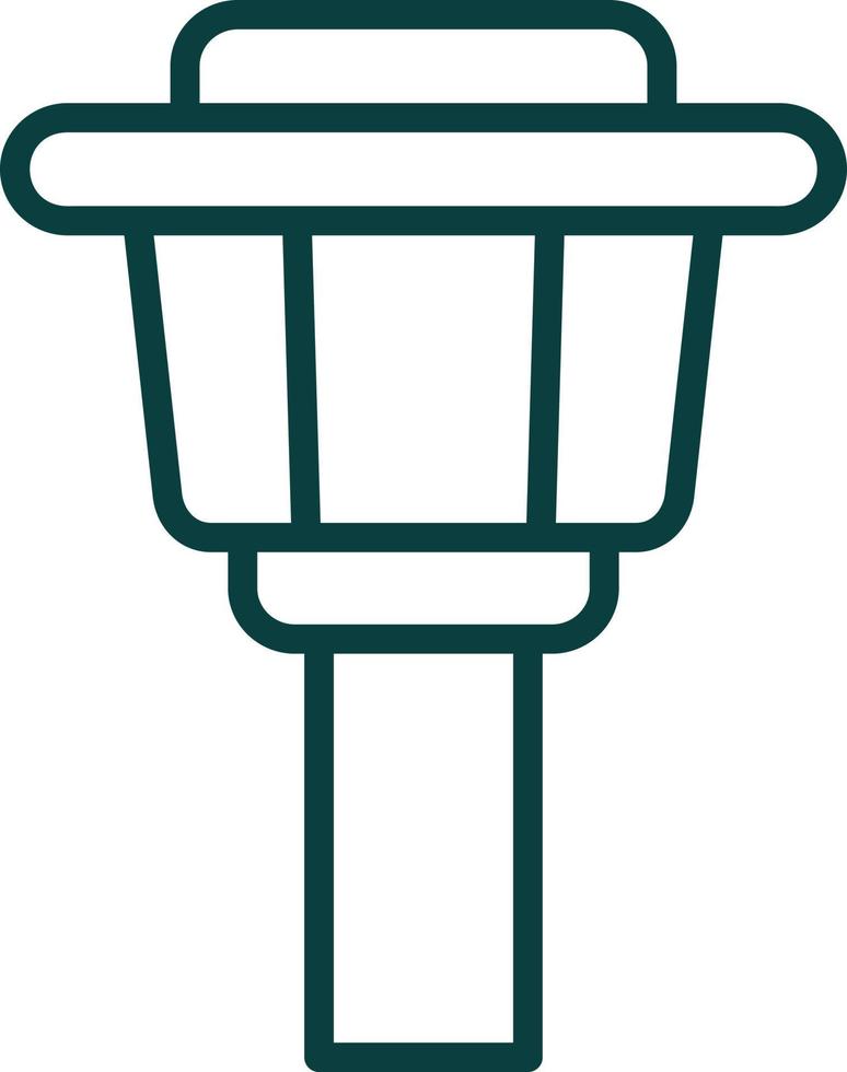 Control Tower Vector Icon Design