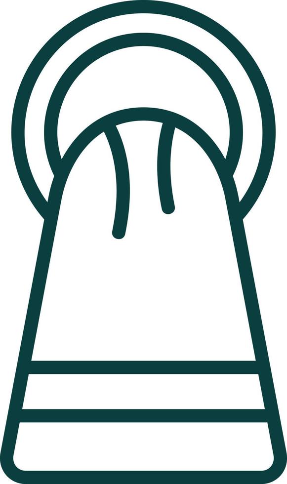 Towel Rack Vector Icon Design