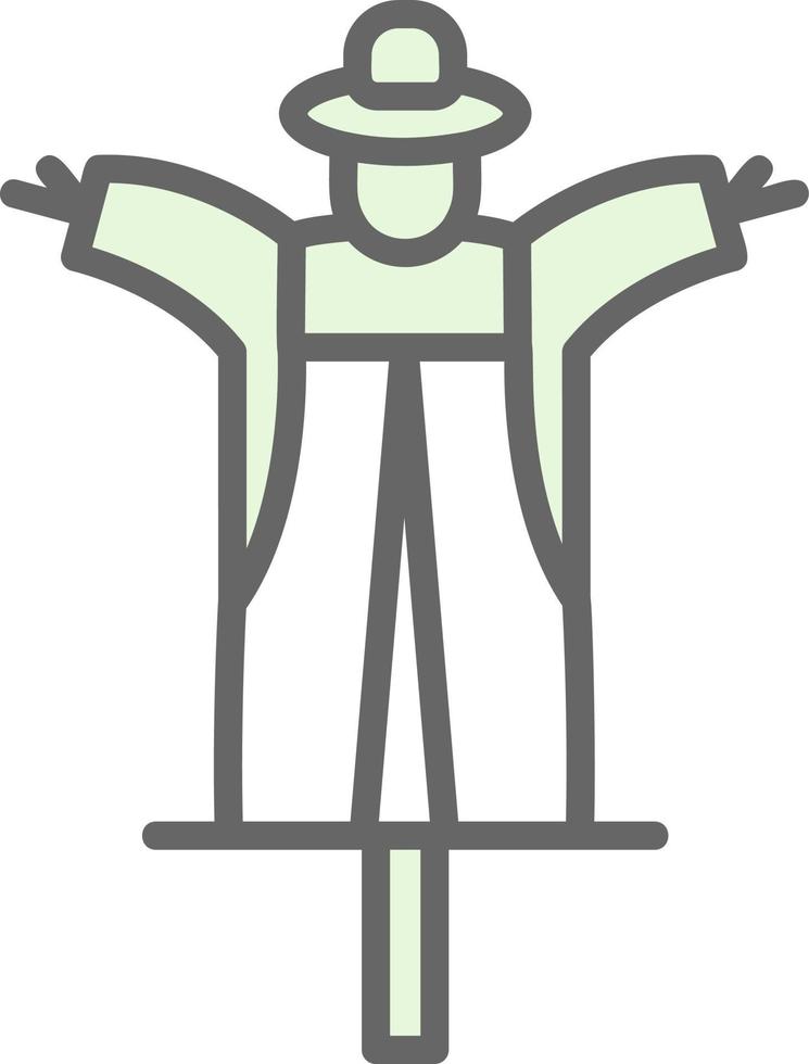 Scarecrow Vector Icon Design