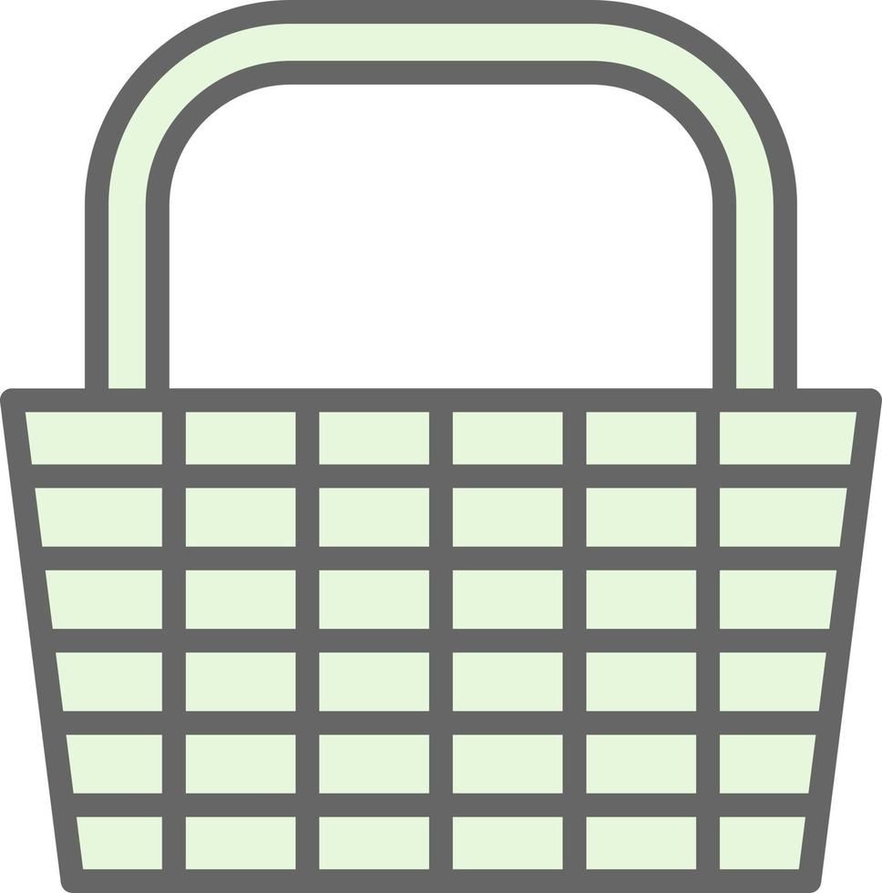 Basket Vector Icon Design