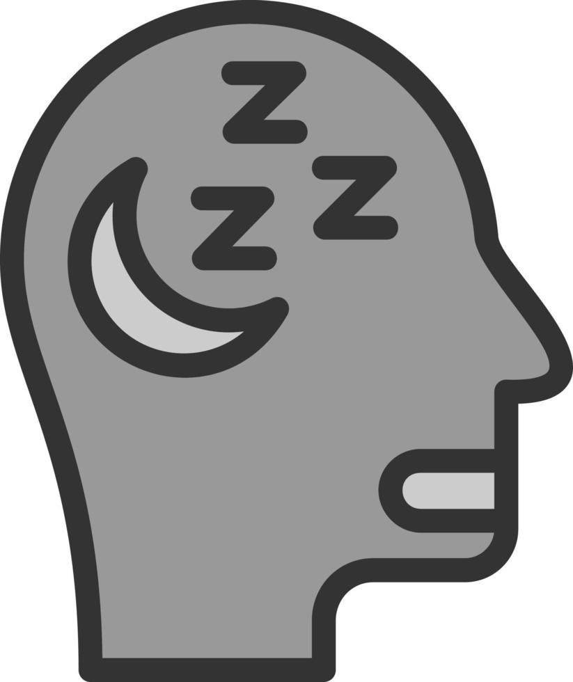 Narocolepsy Vector Icon Design