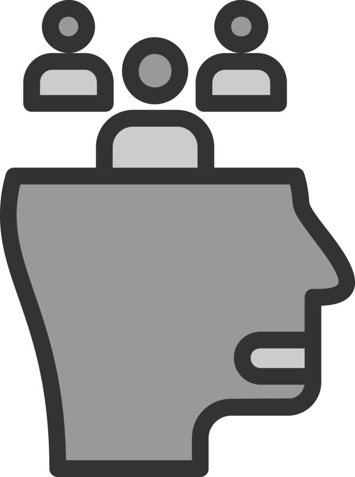 Social Anxiety Vector Icon Design
