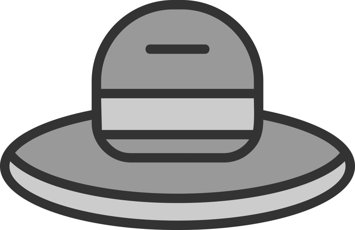 diseño de icono de vector de sombrero