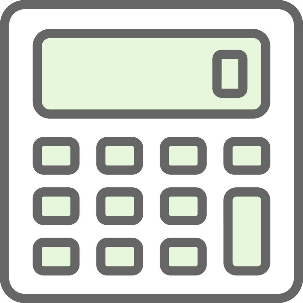 Calculator Vector Icon Design