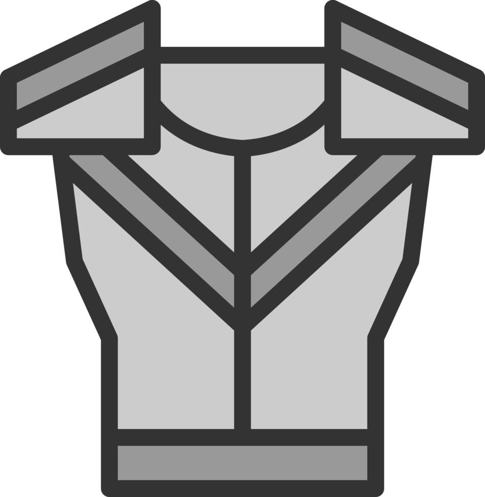 diseño de icono de vector de armadura