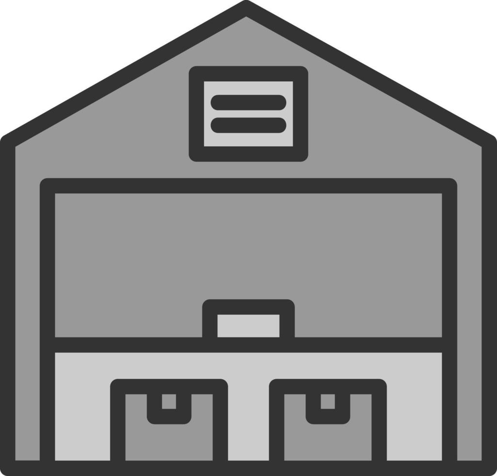 Ware House Vector Icon Design