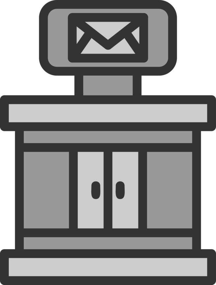 Post Office Vector Icon Design