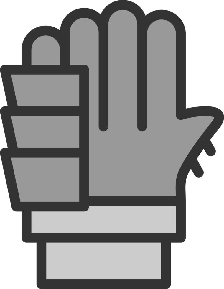 guantes, vector, icono, diseño vector