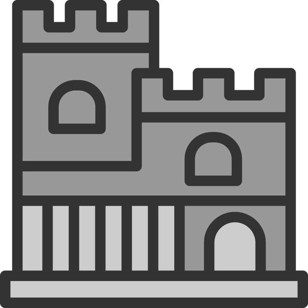 Castle Vector Icon Design