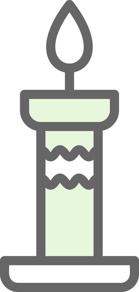 Candles Vector Icon Design