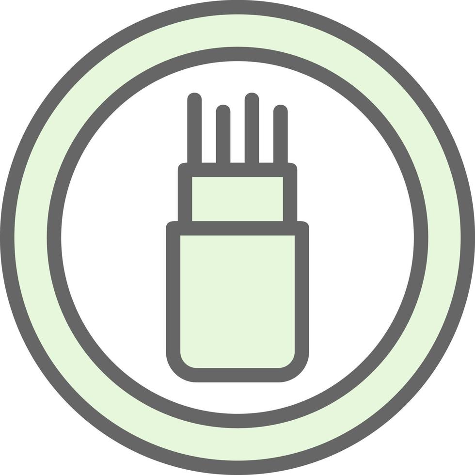 Optics Vector Icon Design