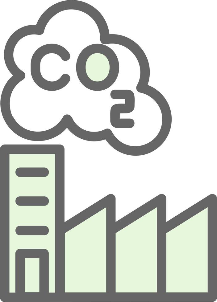 Emission Vector Icon Design