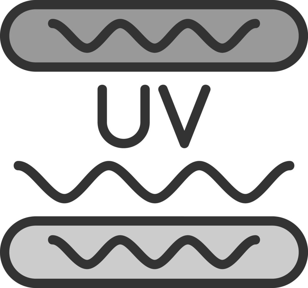 diseño de icono de vector ultravioleta
