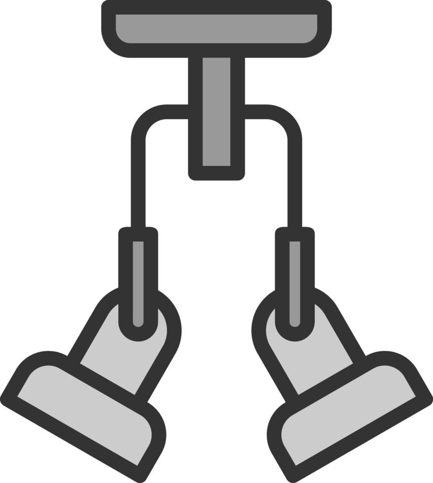 Hanging Lights Vector Icon Design