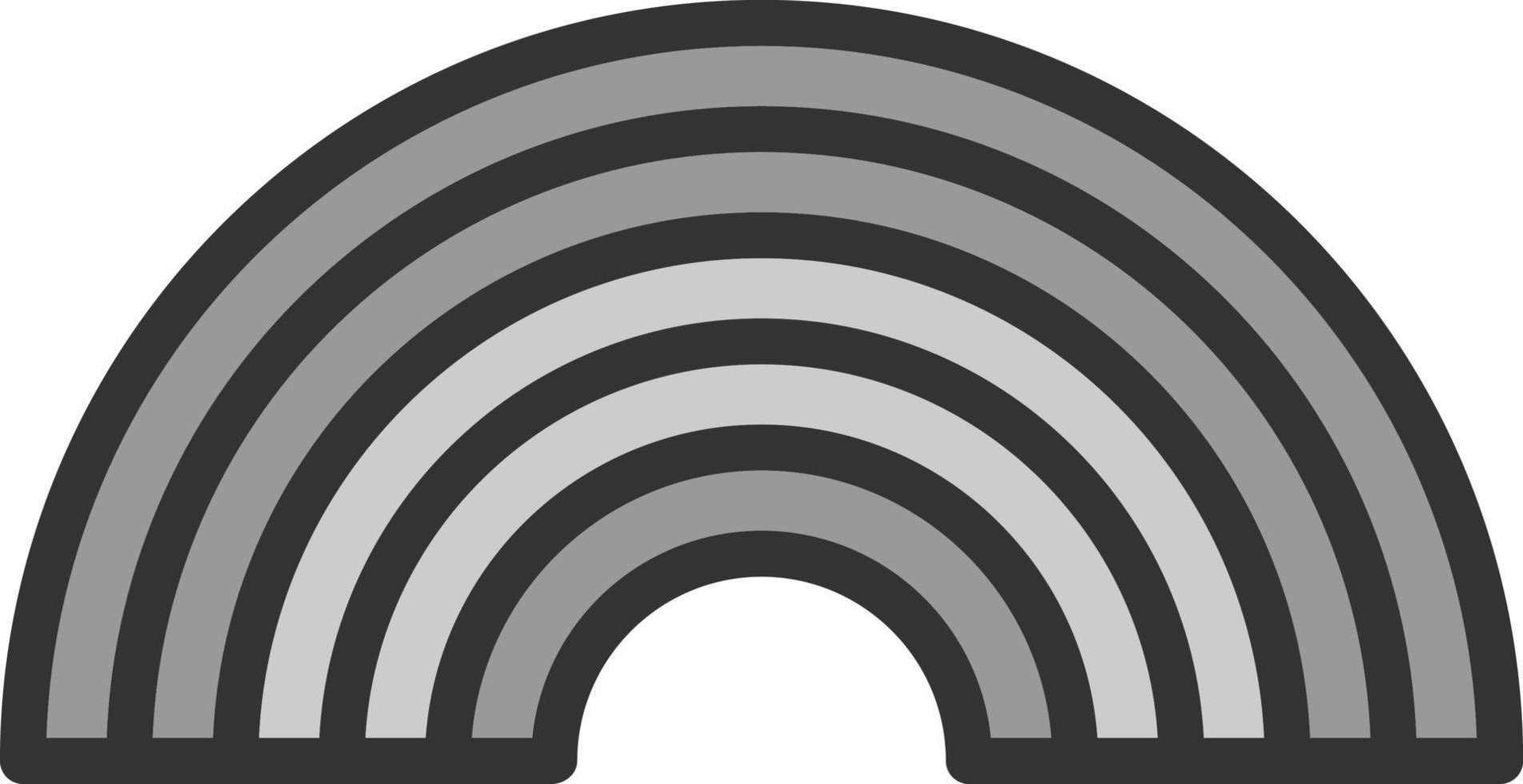 Rainbow Vector Icon Design