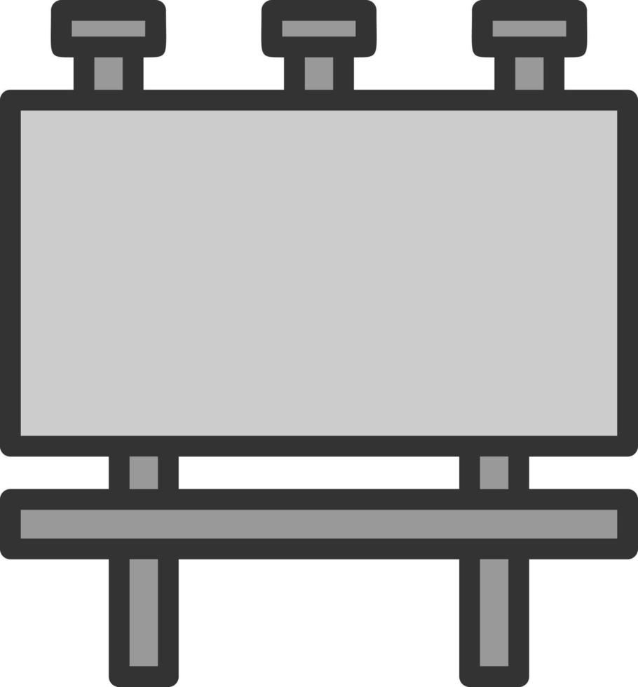 Billboard Vector Icon Design
