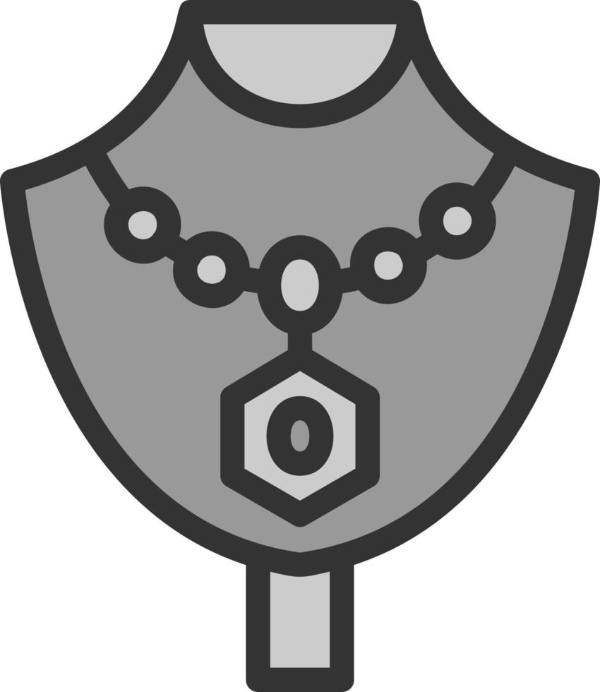 Necklace Vector Icon Design
