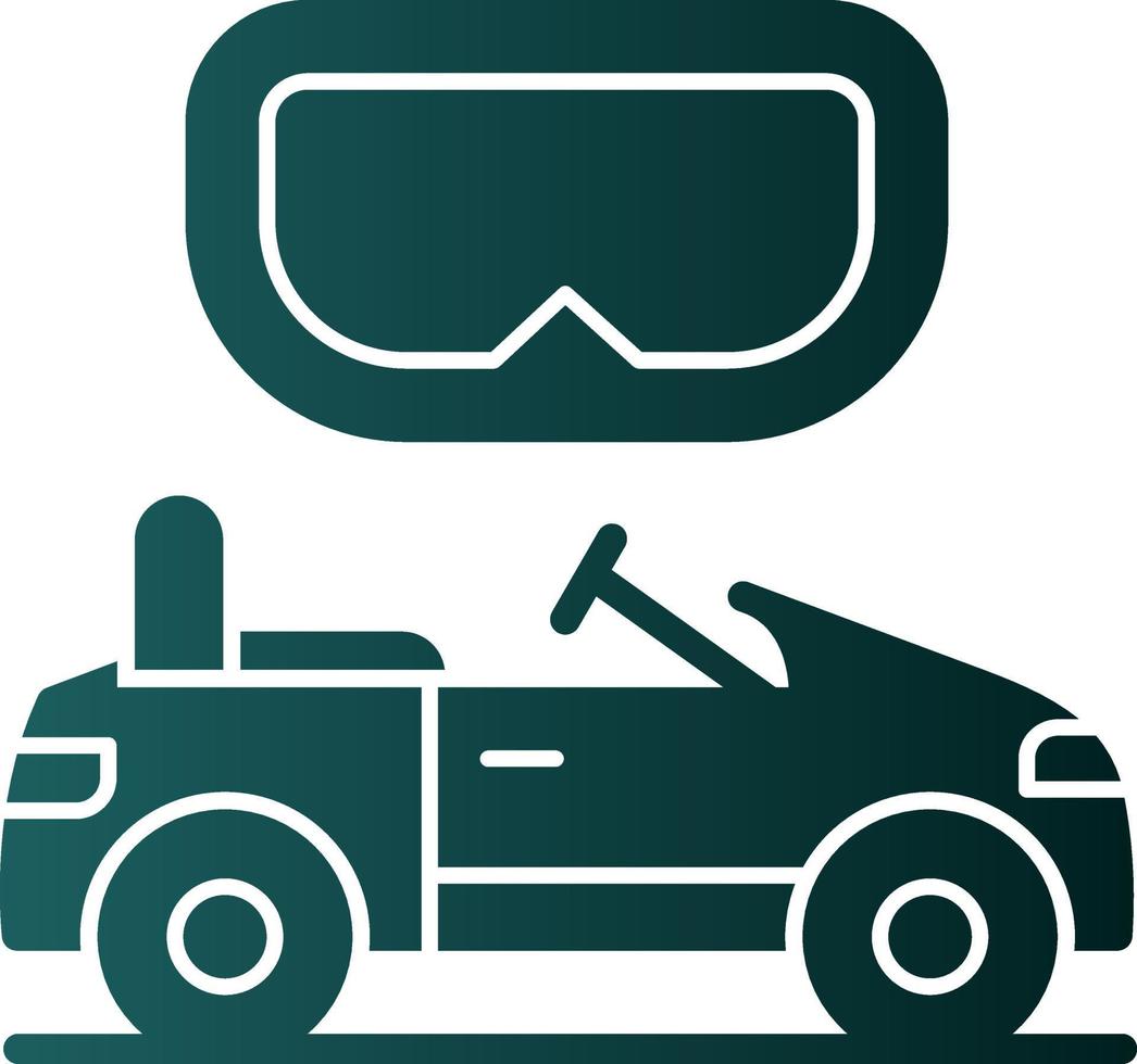 Vr Ride Vector Icon Design