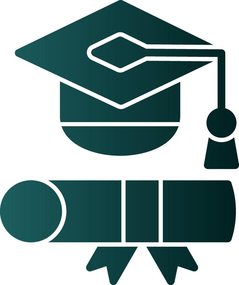 Graduation Toga Vector Icon Design