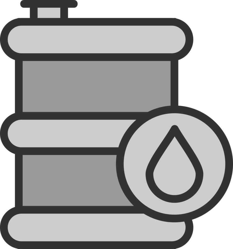 diseño de icono de vector de tanque de aceite