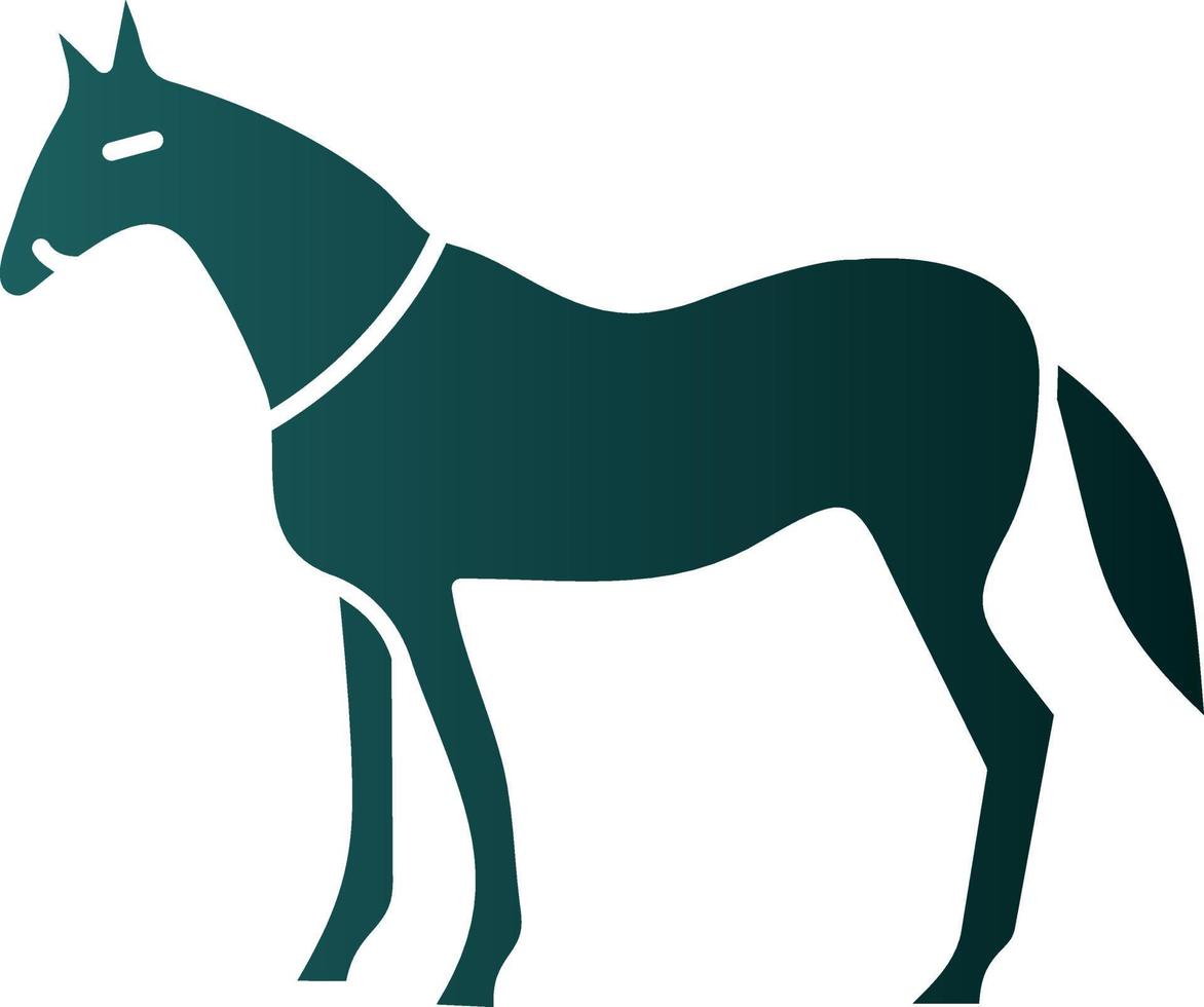 diseño de icono de vector de caballo