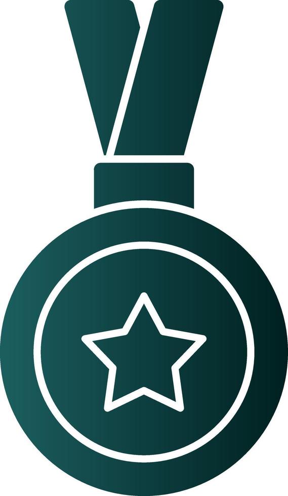 diseño de icono de vector de medalla