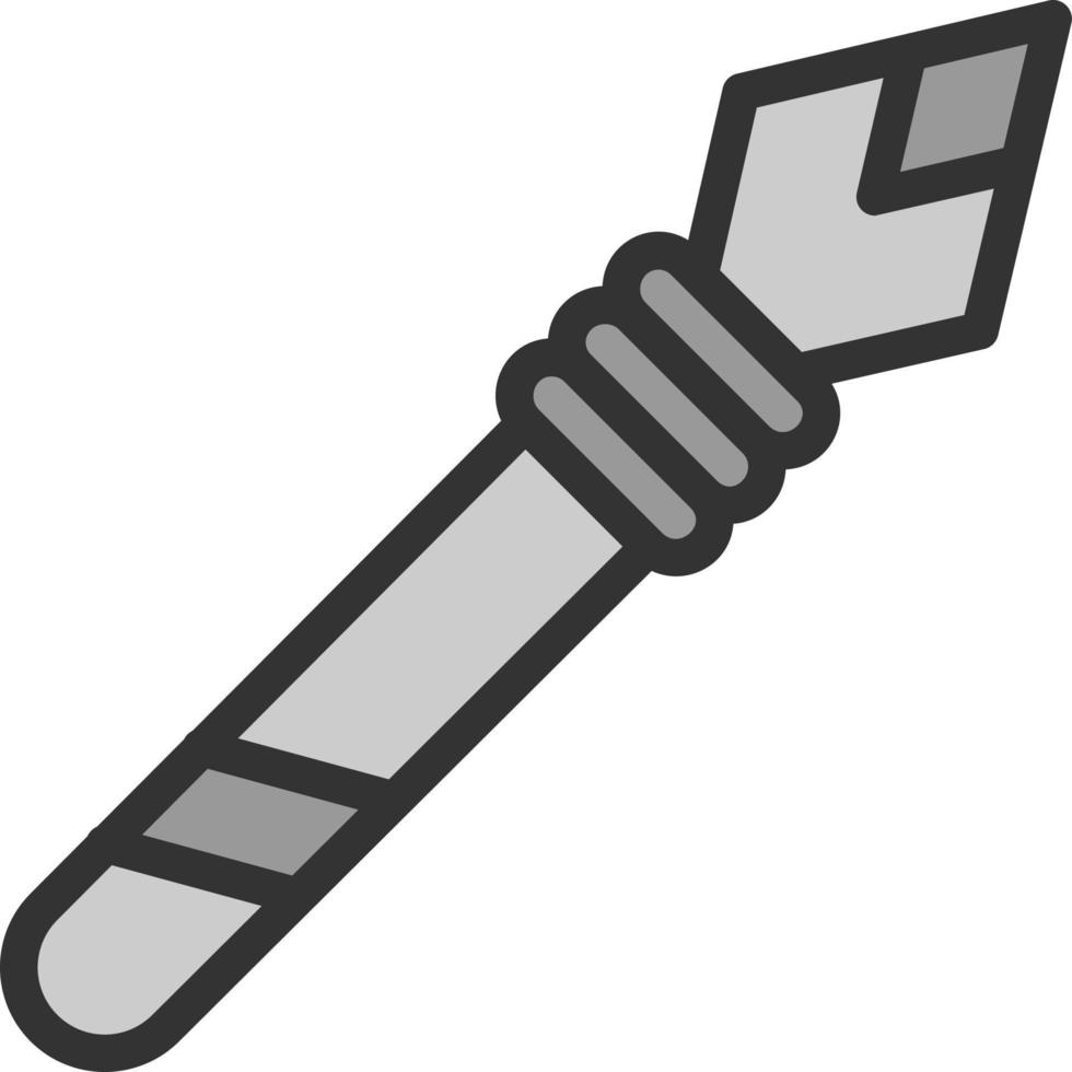 Spear Vector Icon Design