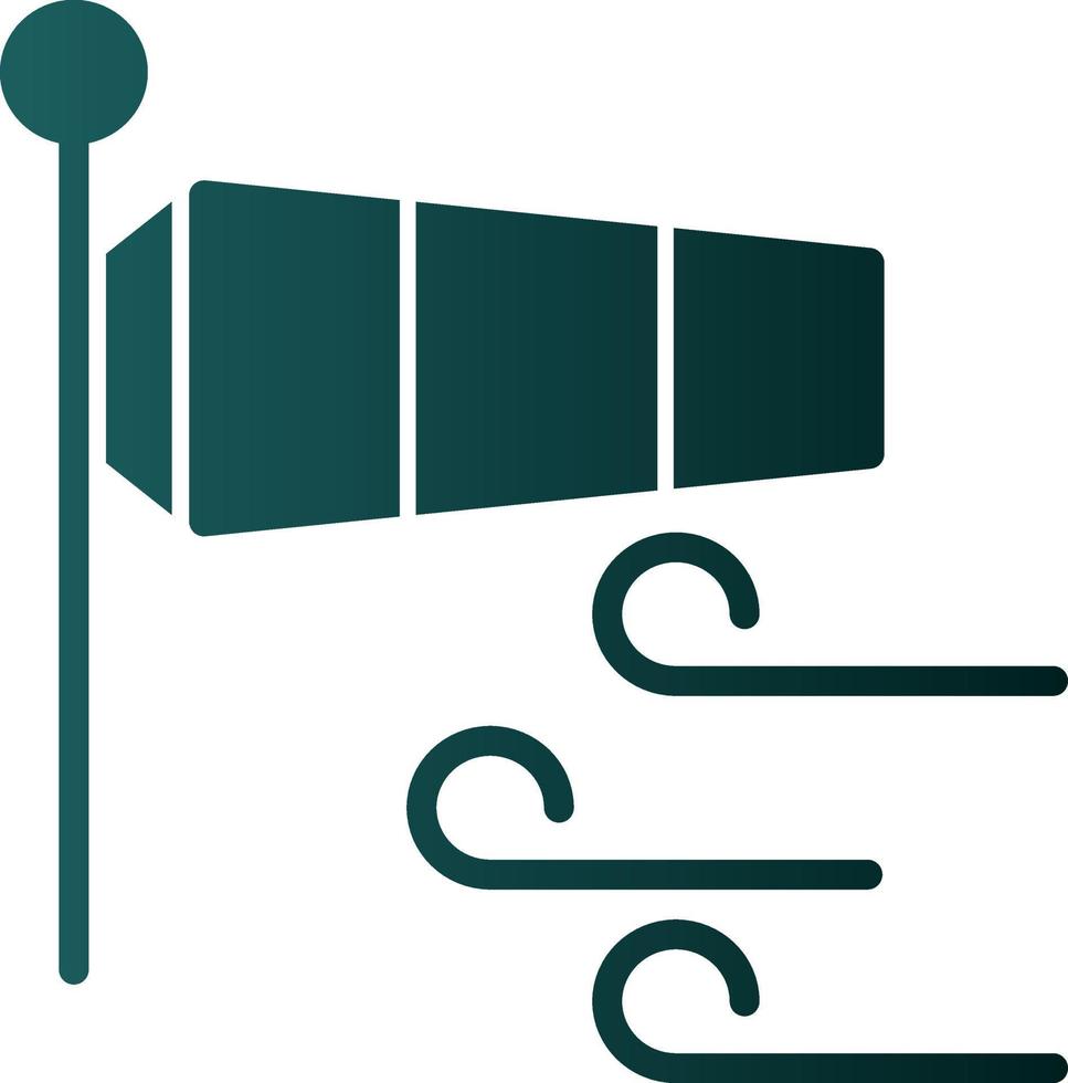 Wind Sign Vector Icon Design