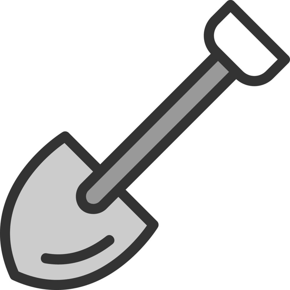 Shovel Vector Icon Design