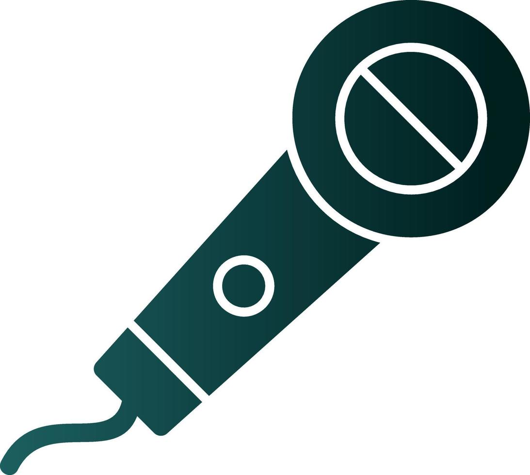 Mike Vector Icon Design