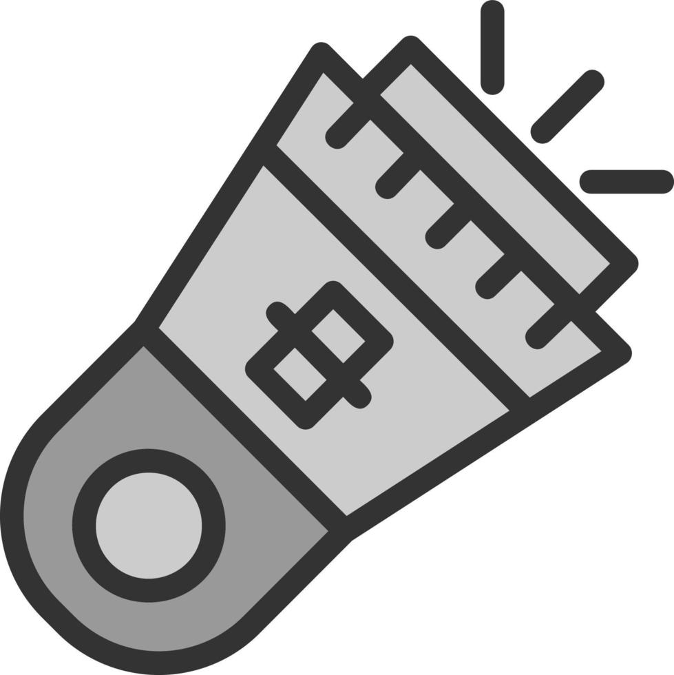 Flashlight Vector Icon Design