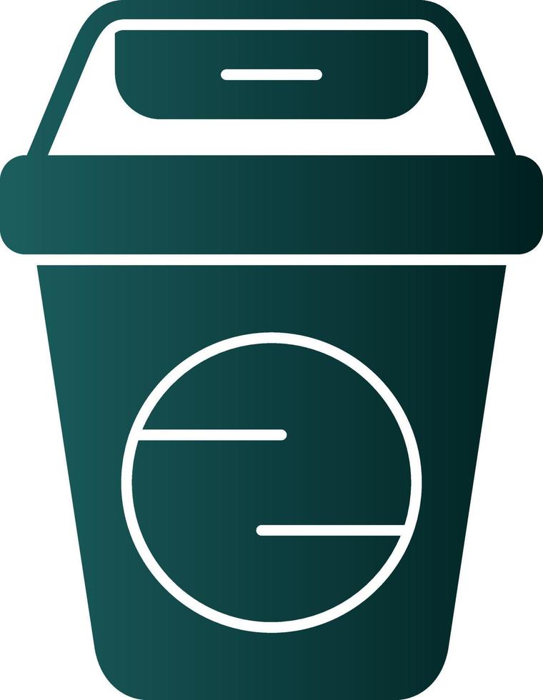 Trash Can Vector Icon Design