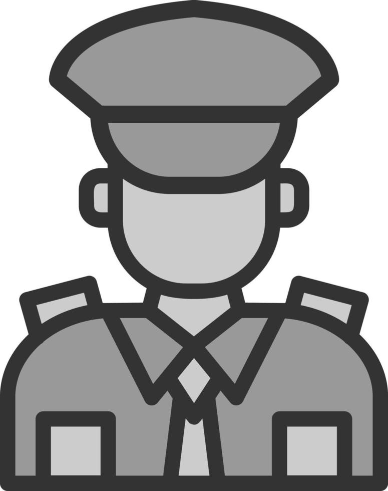 Policeman Vector Icon Design