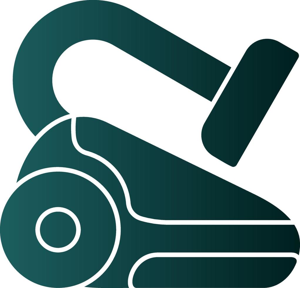 Vacuum Cleaner Vector Icon Design