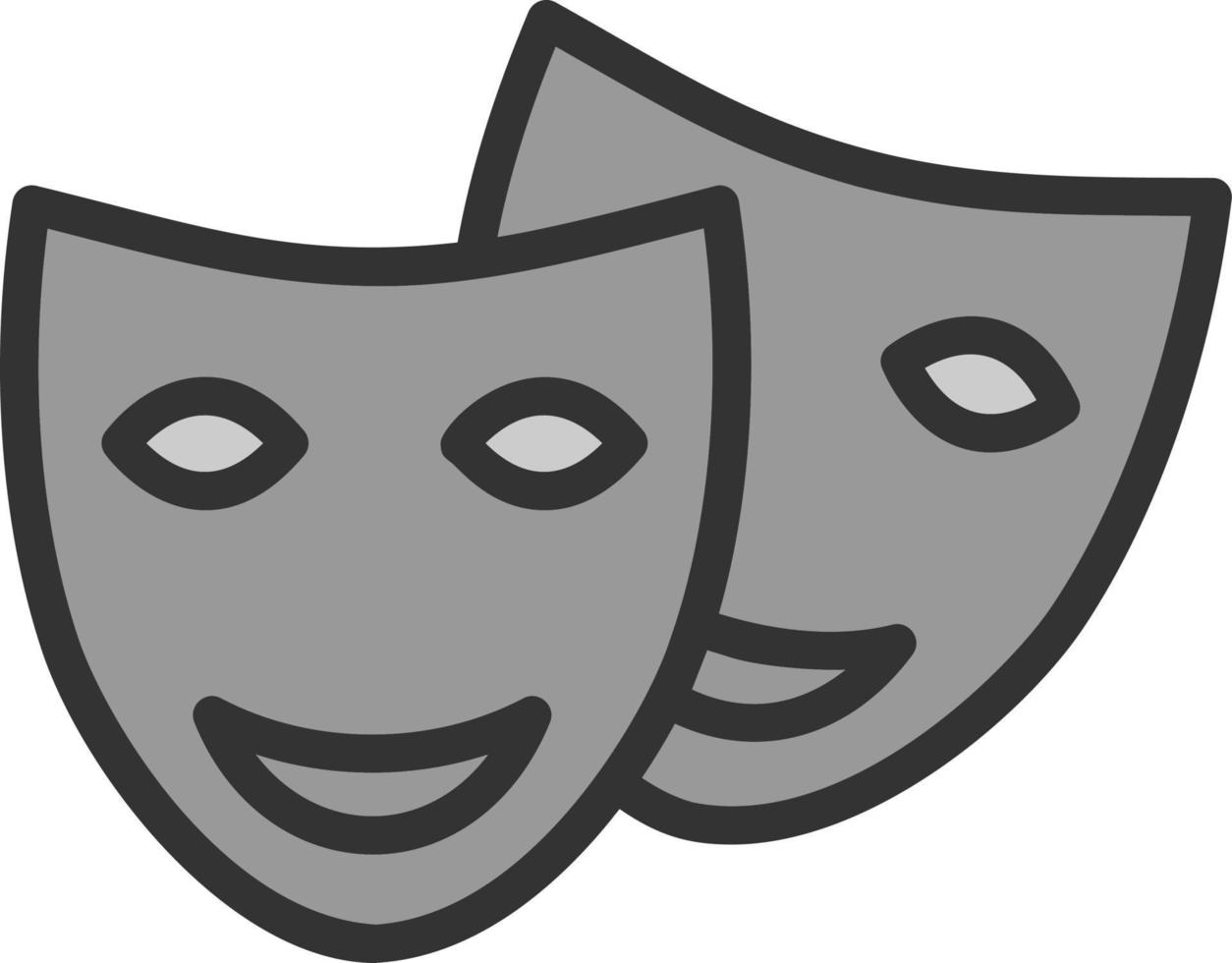 diseño de icono de vector de teatro