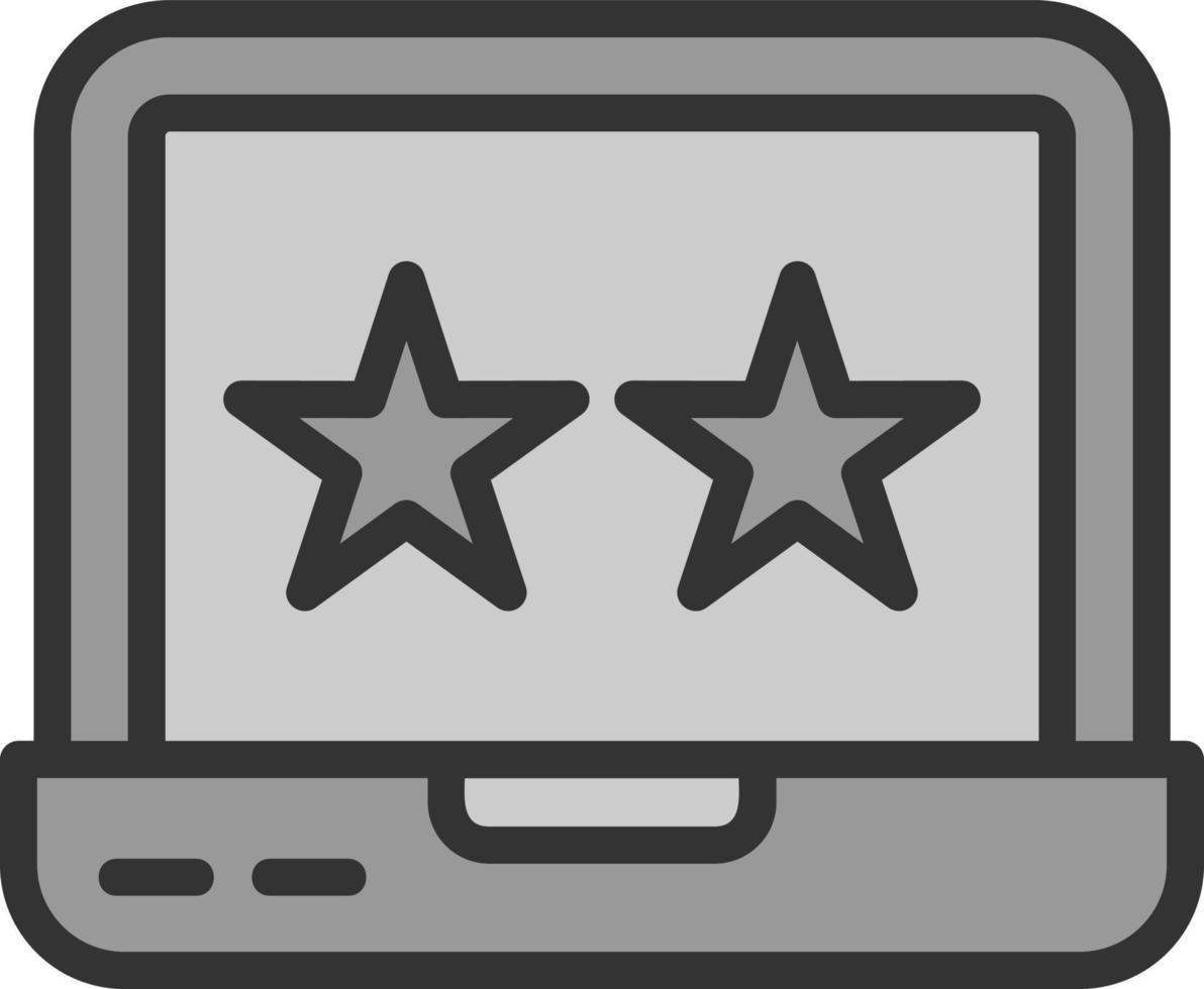 Customer Review Vector Icon Design