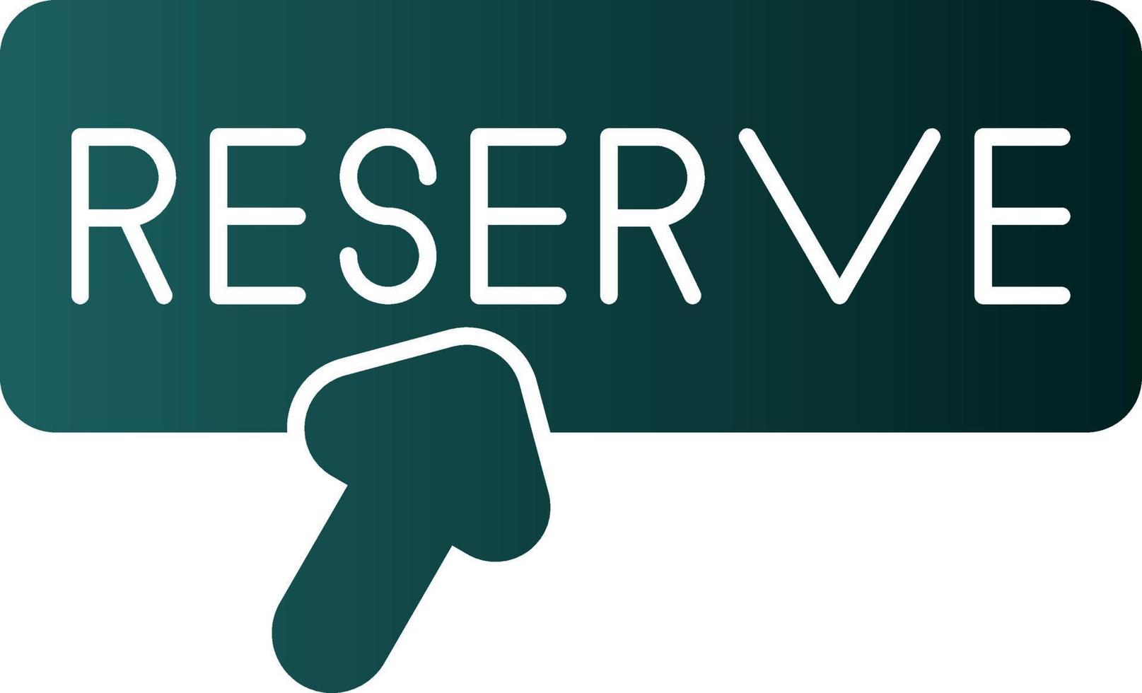 Reservation Vector Icon Design