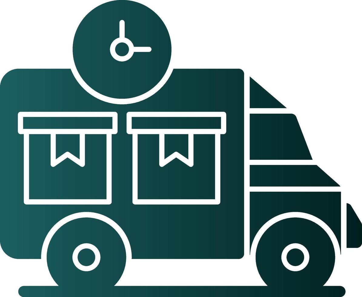 Delivery Time Vector Icon Design