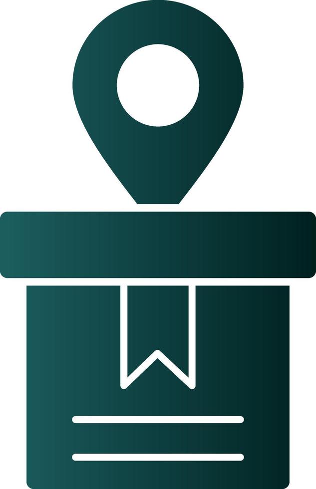 Delivery Location Vector Icon Design