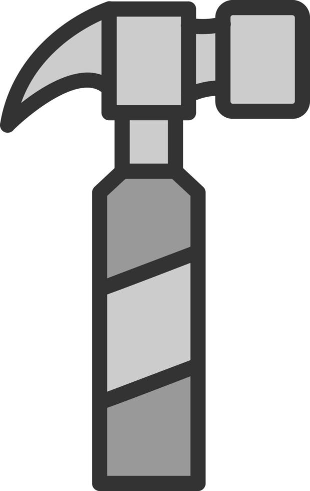 diseño de icono de vector de martillo