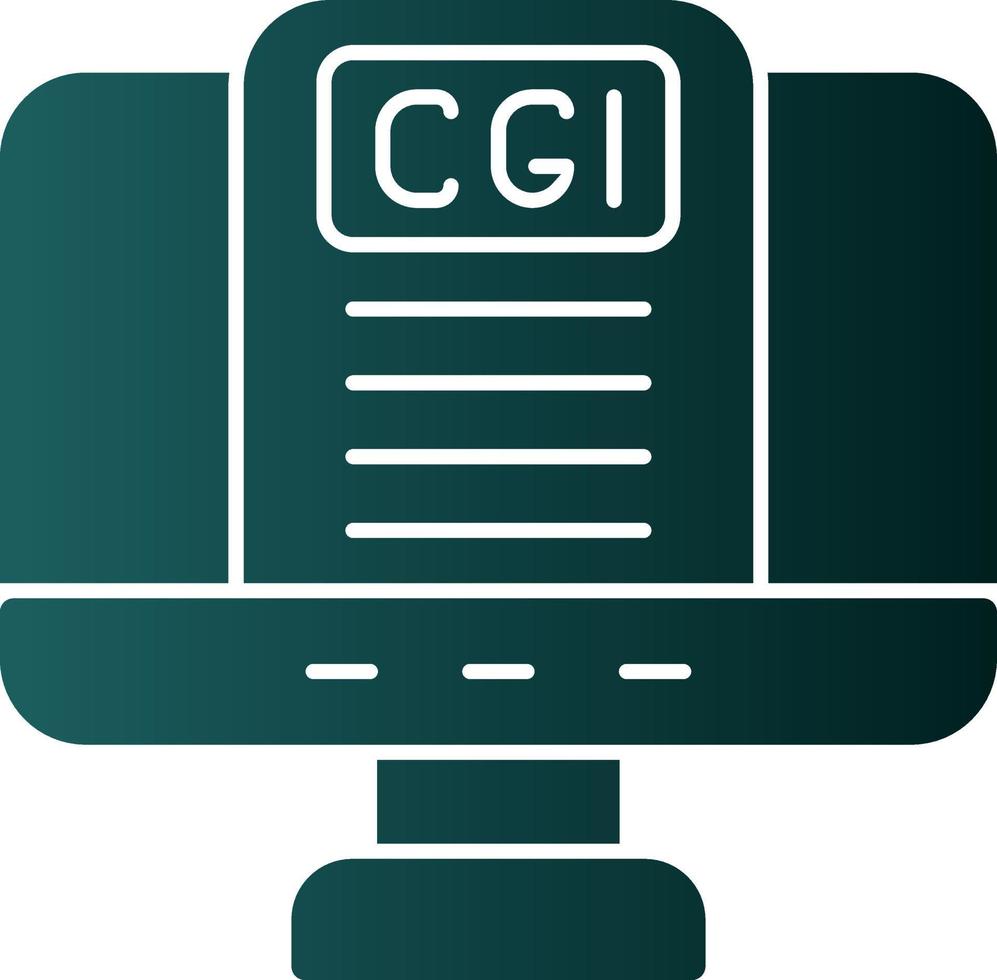 Cgi Vector Icon Design