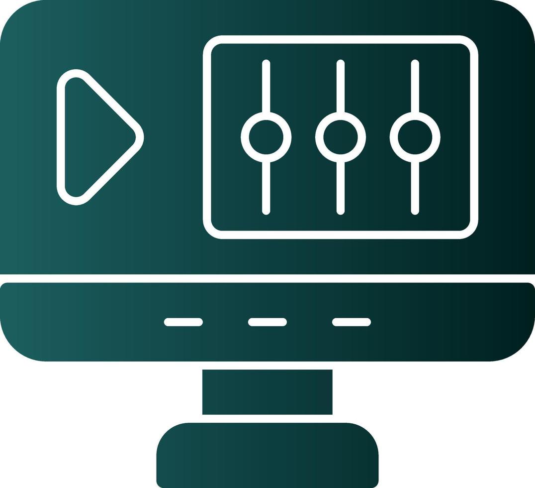 Film Editor Vector Icon Design