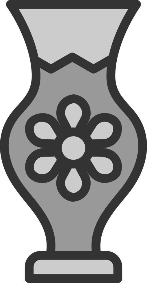 Vase Vector Icon Design