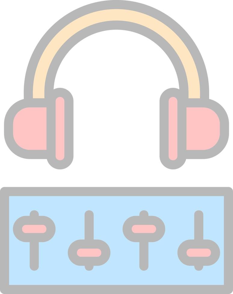 diseño de icono de vector de audio