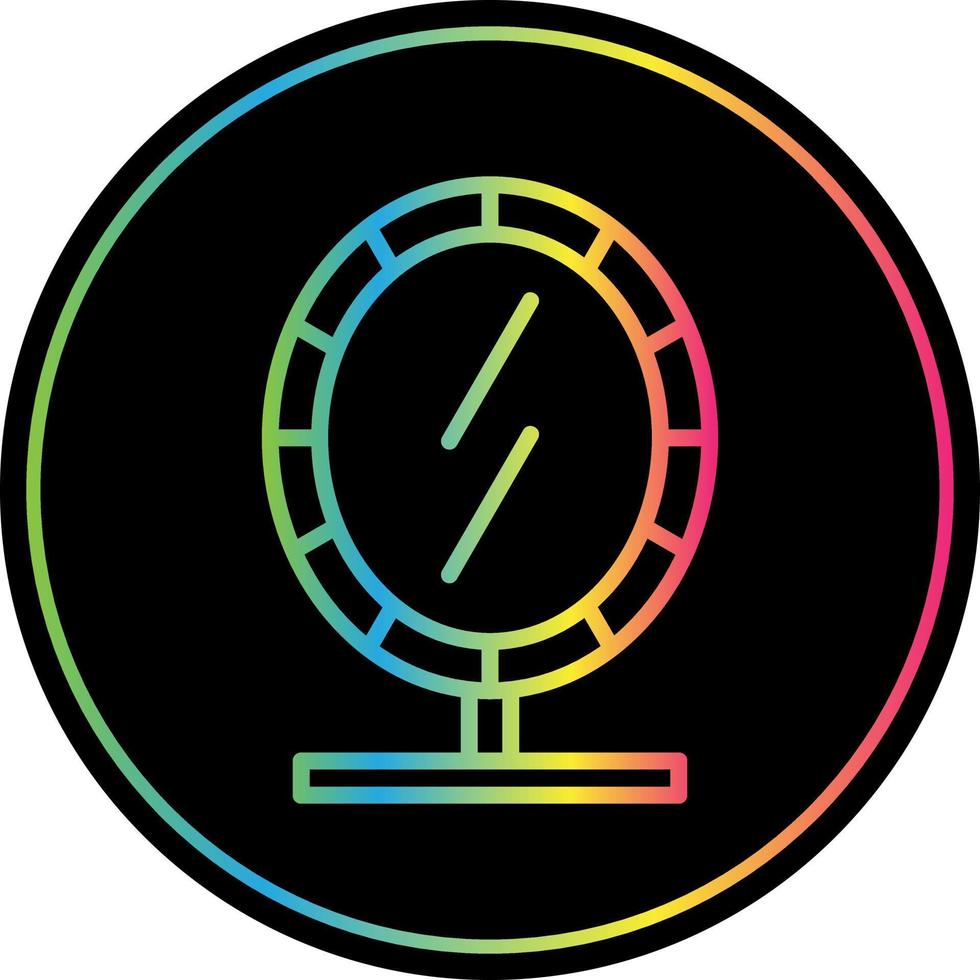Mirror Vector Icon Design