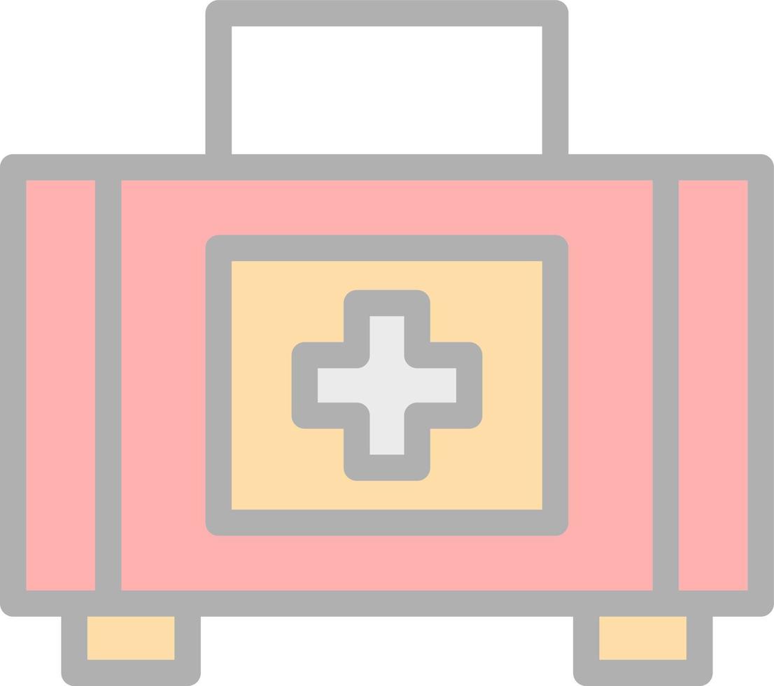 First Aid Kit Vector Icon Design