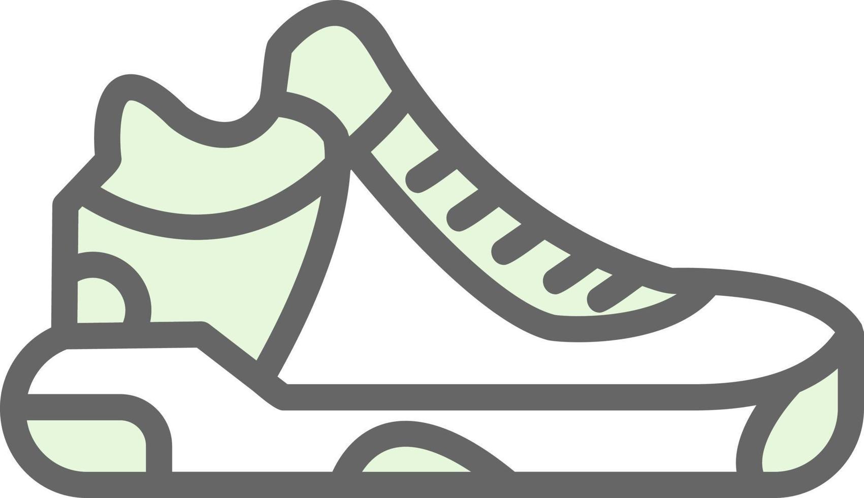 diseño de icono de vector de zapato