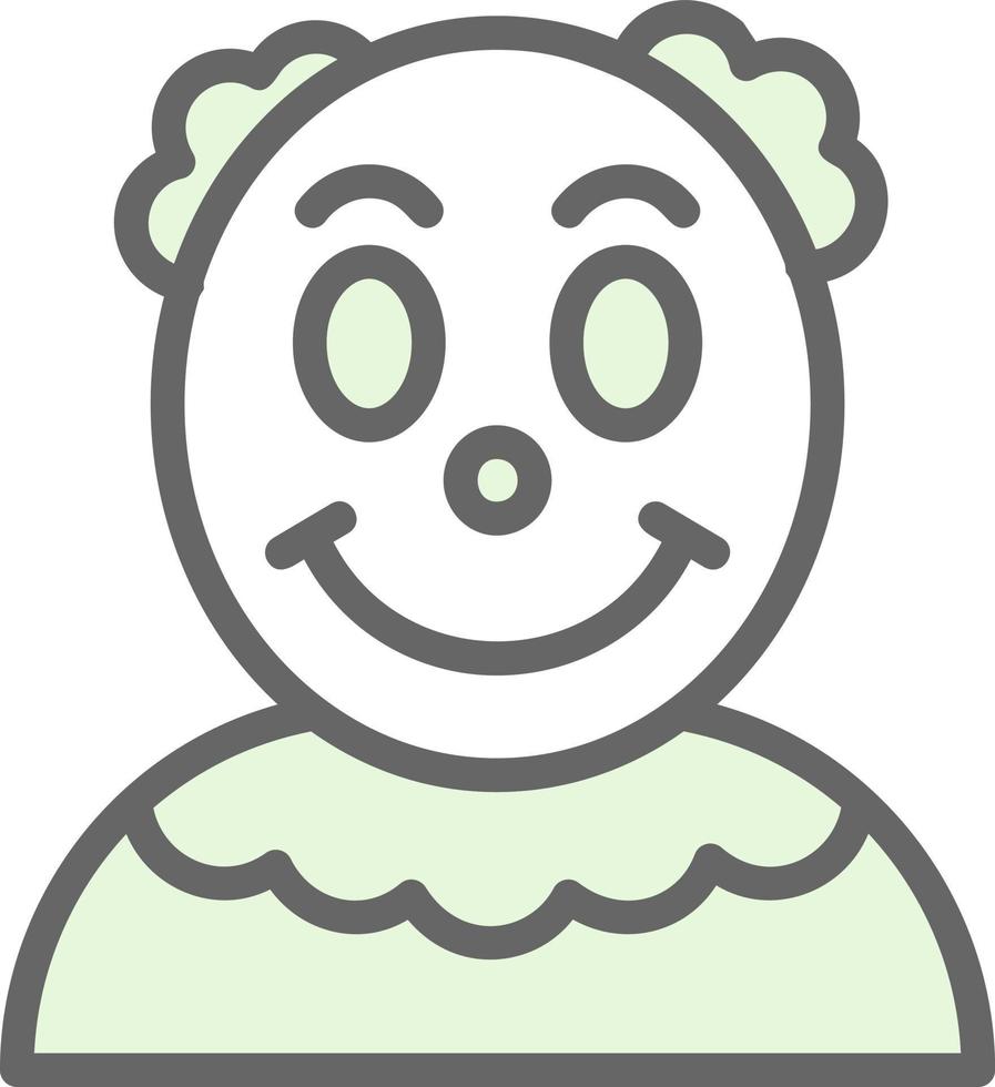 Clown Vector Icon Design